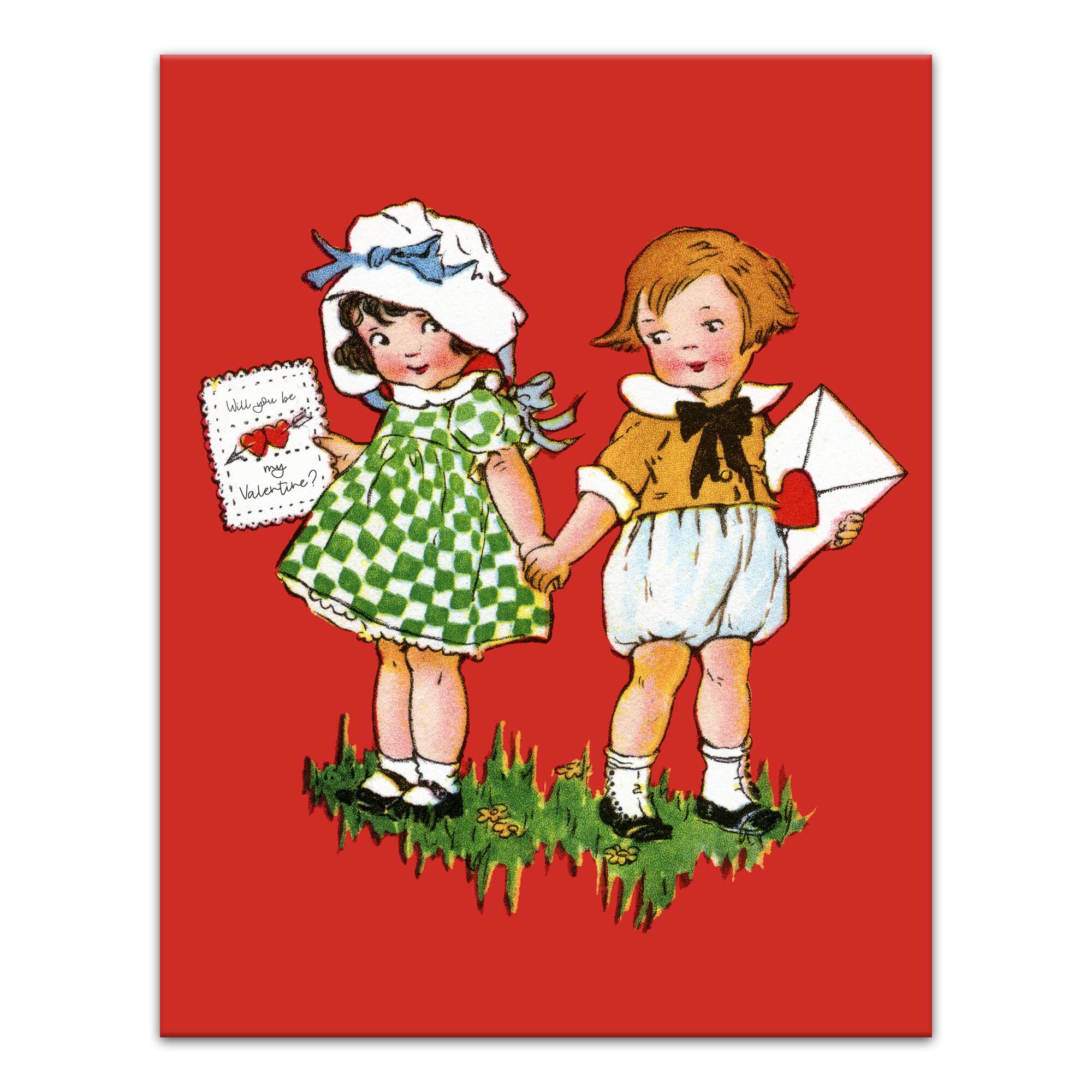 Be My Valentine 11" x 14" Canvas Wall Art